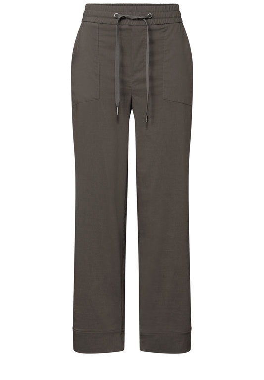 Casual Fit Hose mit Turn-Up