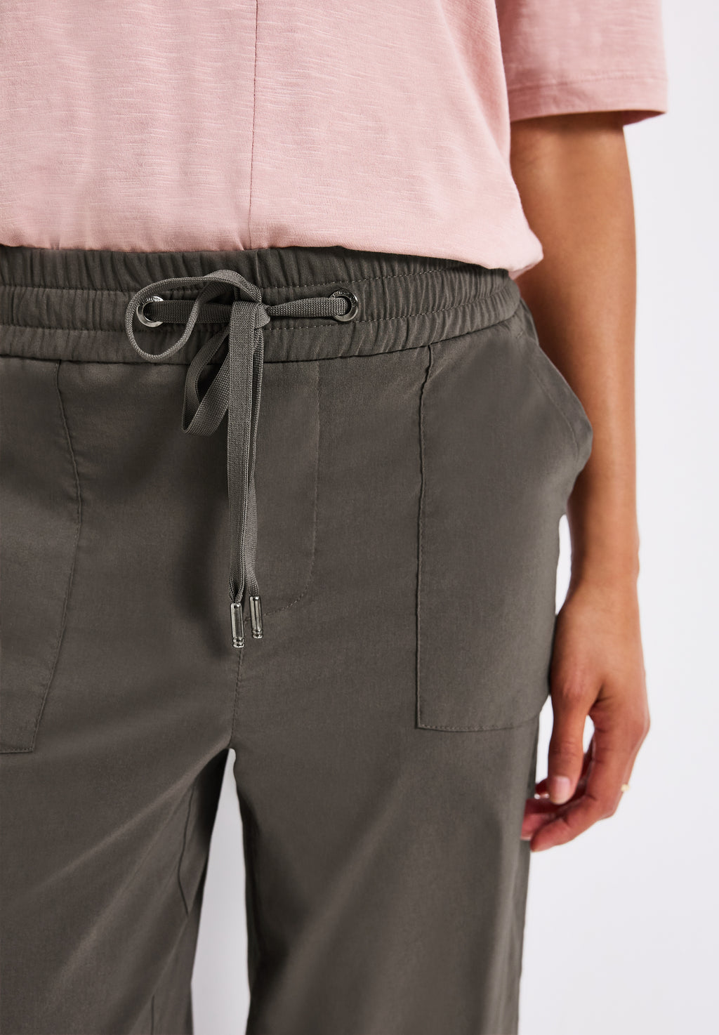 Casual Fit Hose mit Turn-Up