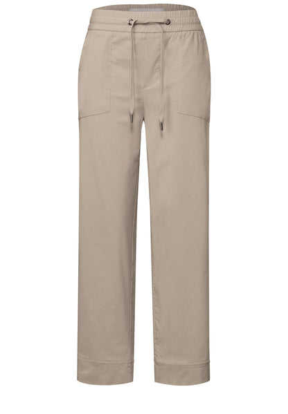 Casual Fit Hose mit Turn-Up