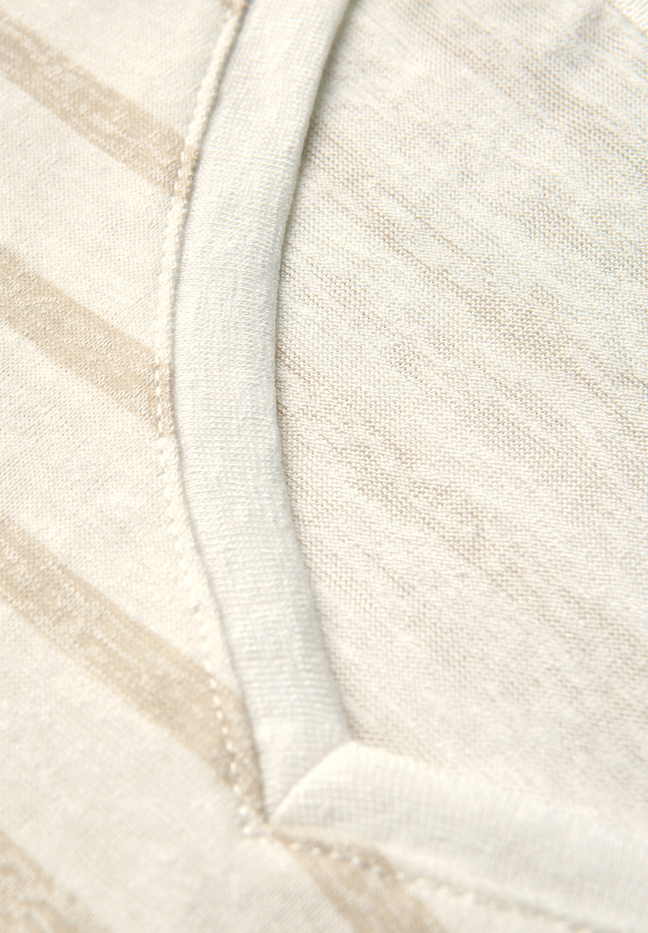 Strick-Look Streifen-Shirt