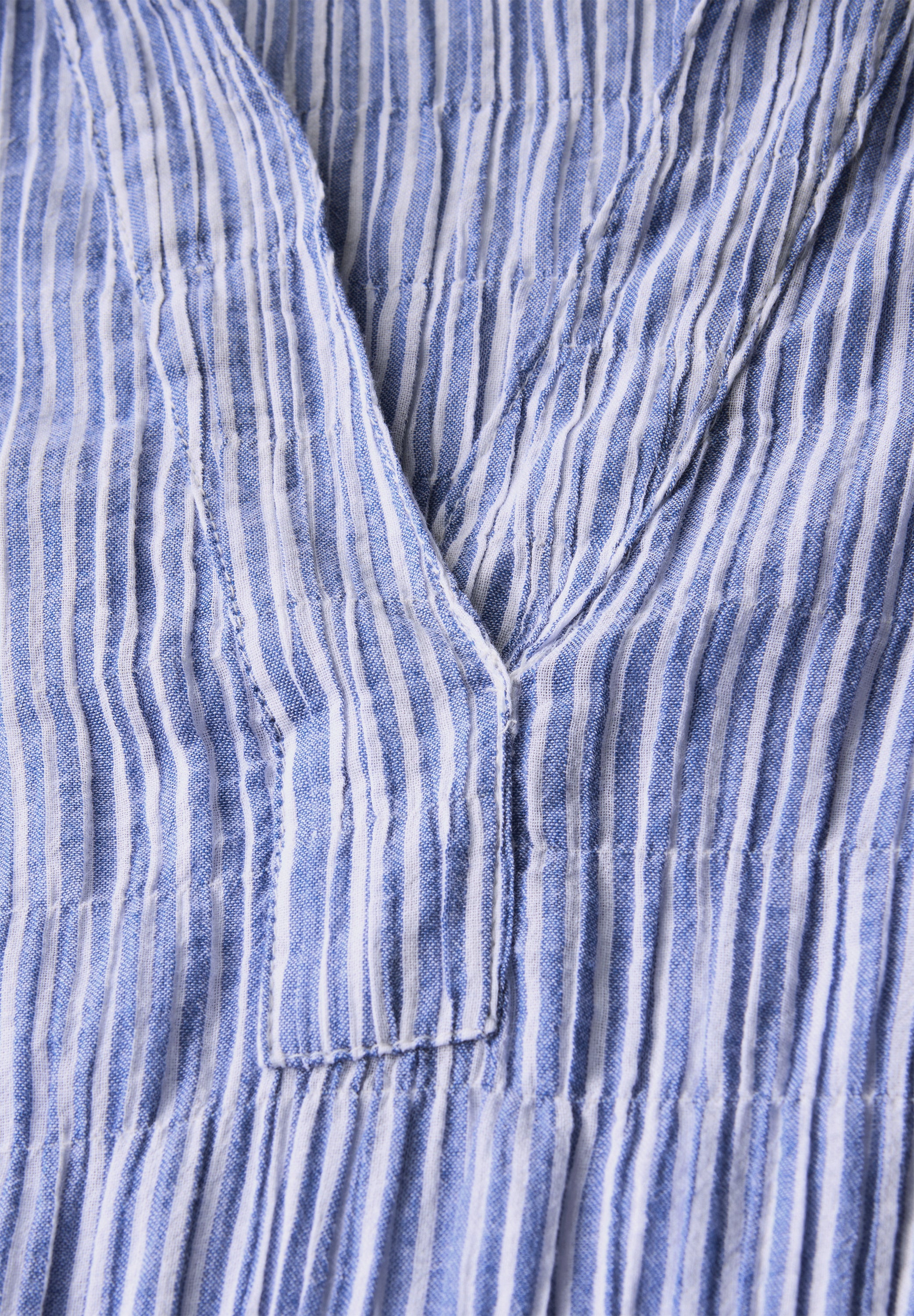 Gestreifte Strukturbluse