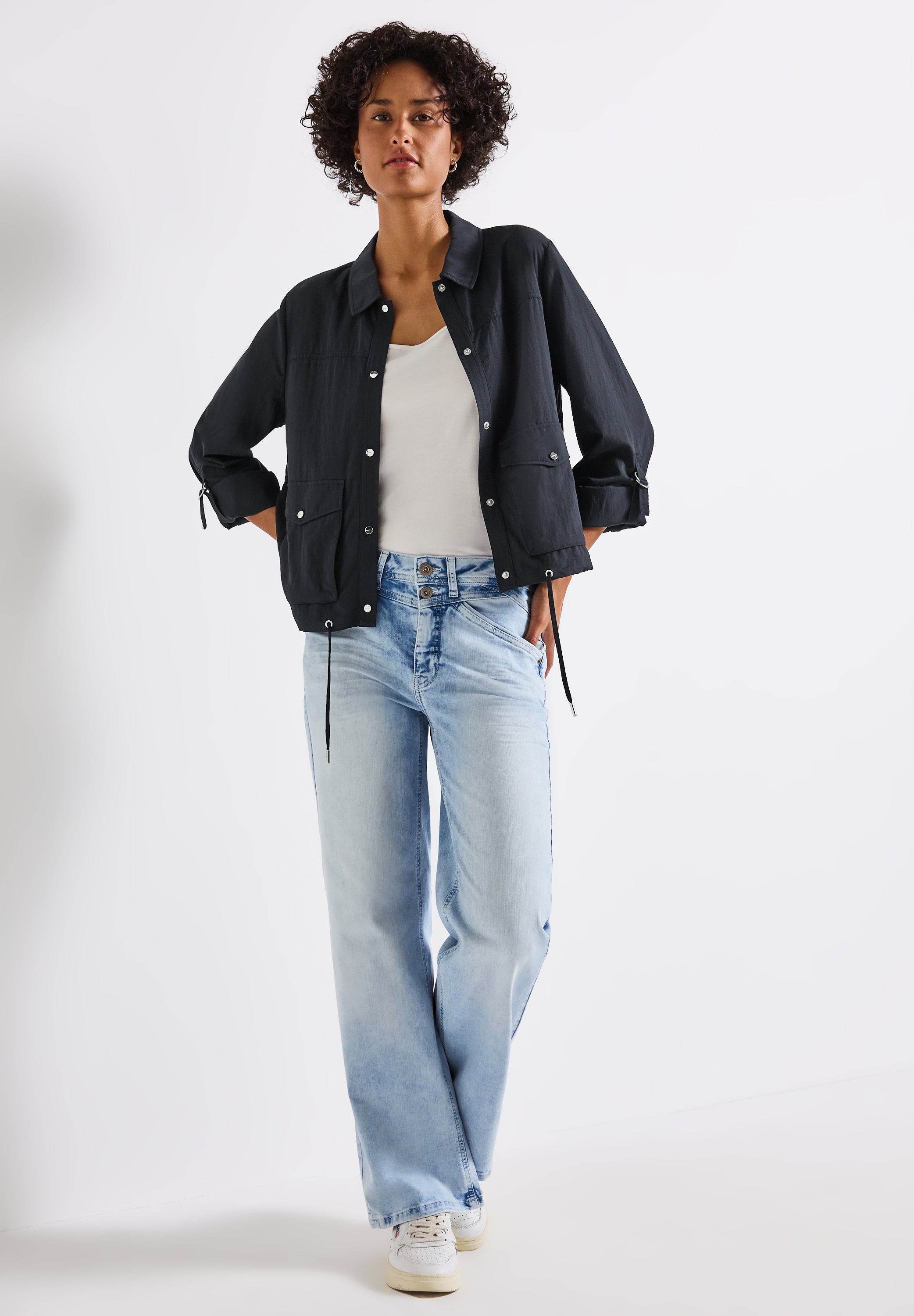 Leichte Strukturjacke