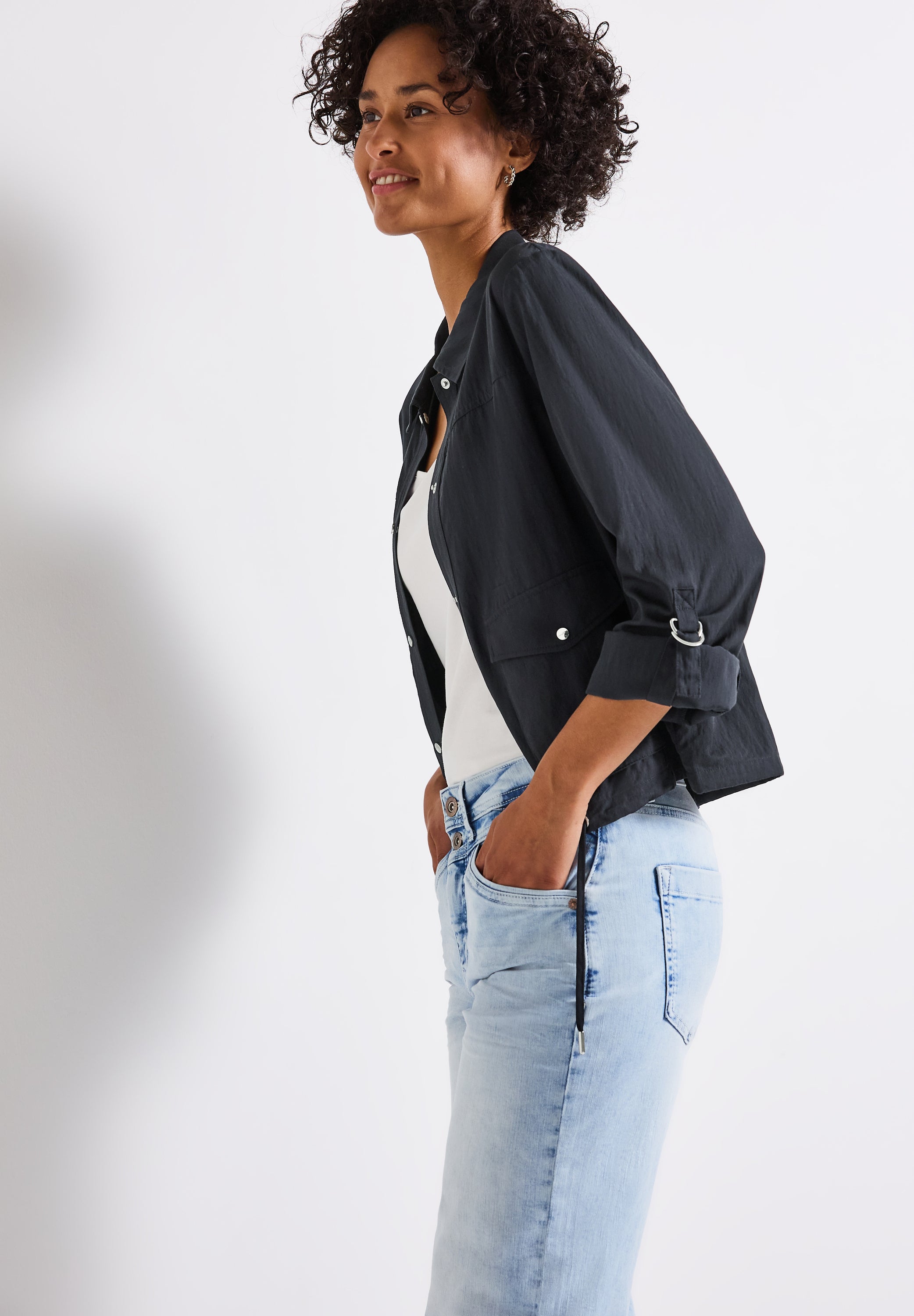 Leichte Strukturjacke