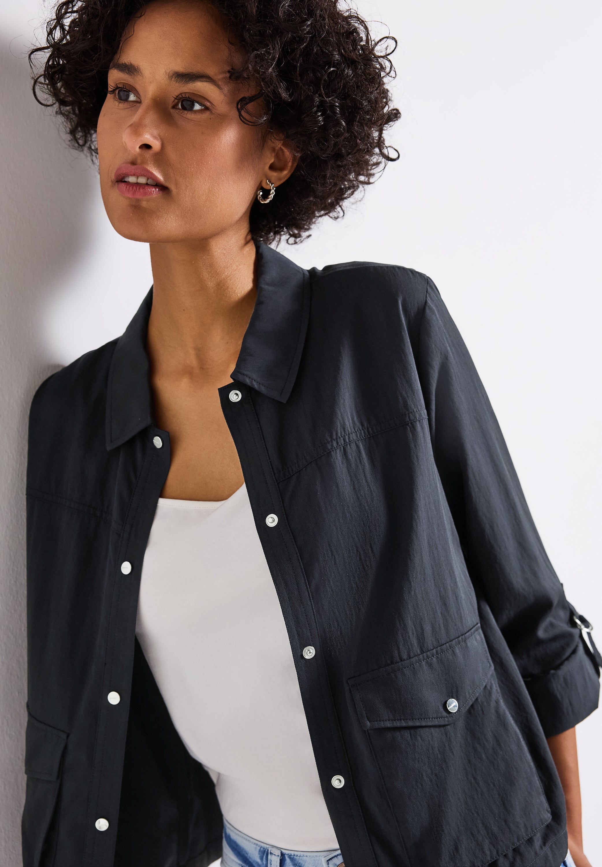 Leichte Strukturjacke