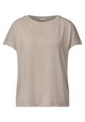 Jersey-Shirt mit Mesh-Detail