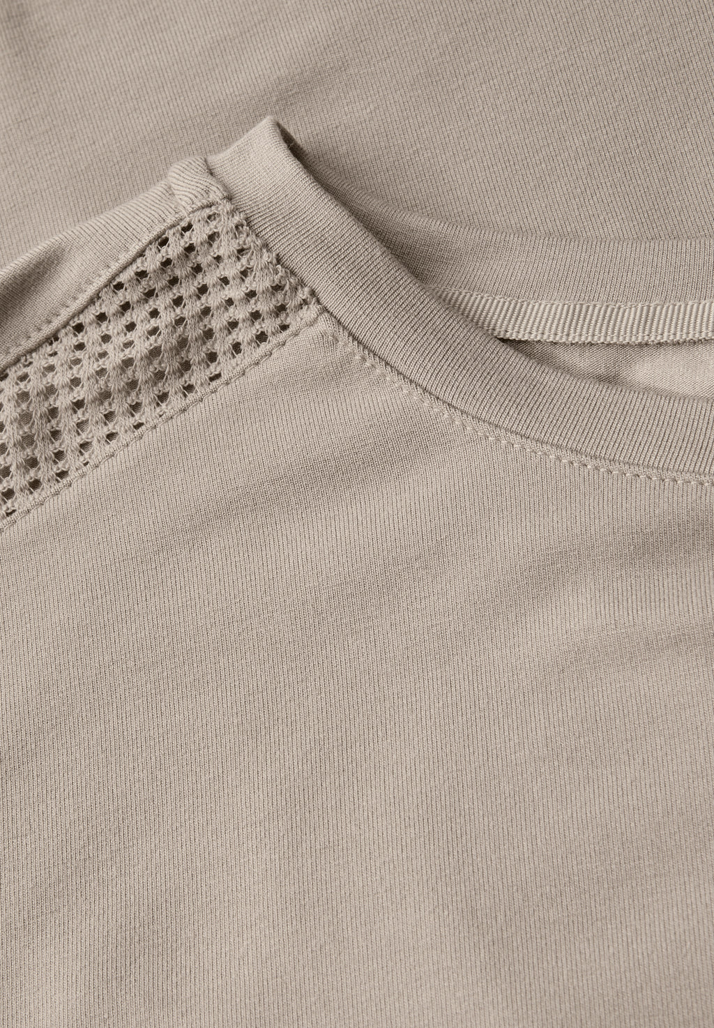 Jersey-Shirt mit Mesh-Detail