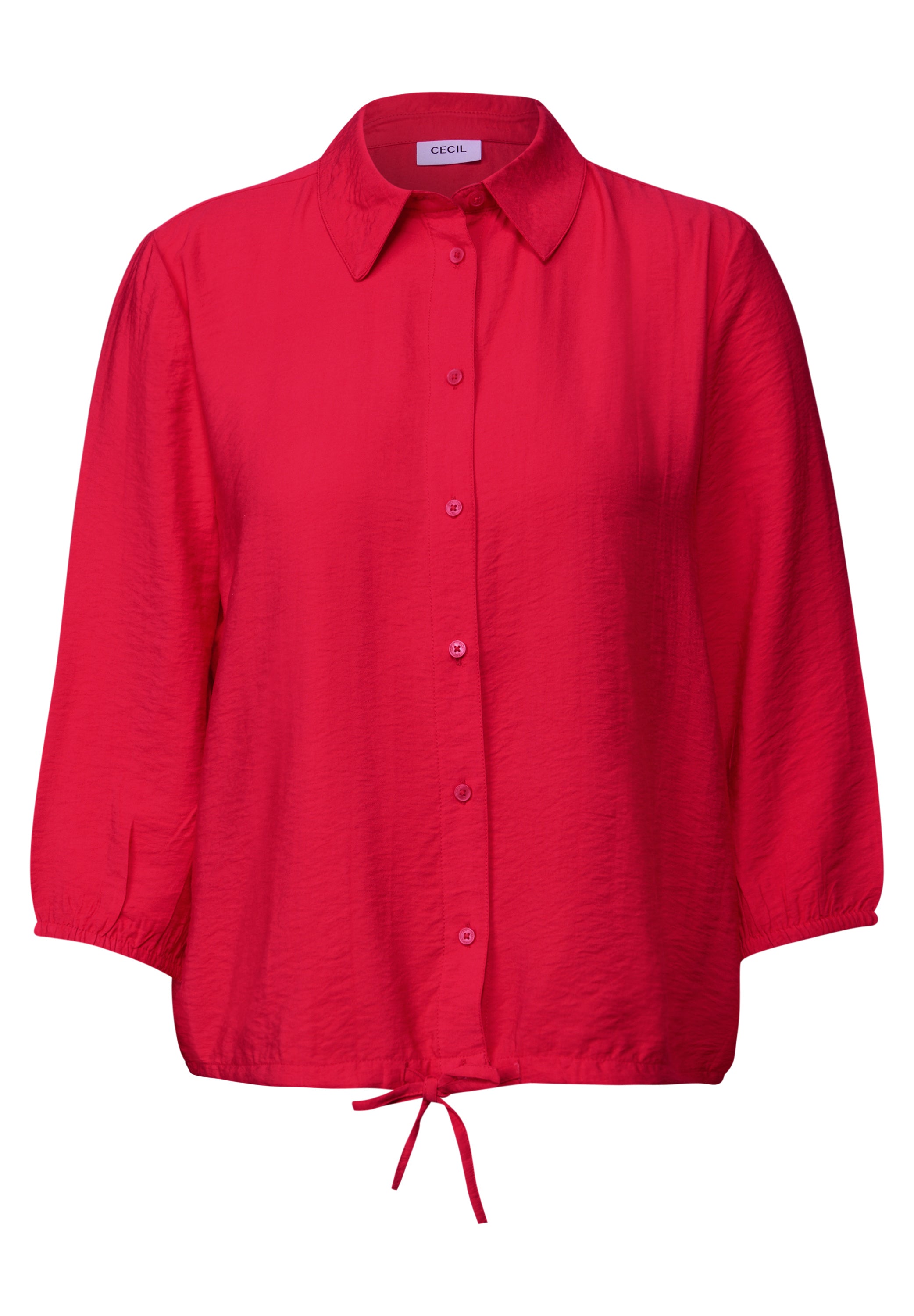 Hemdbluse mit Struktur