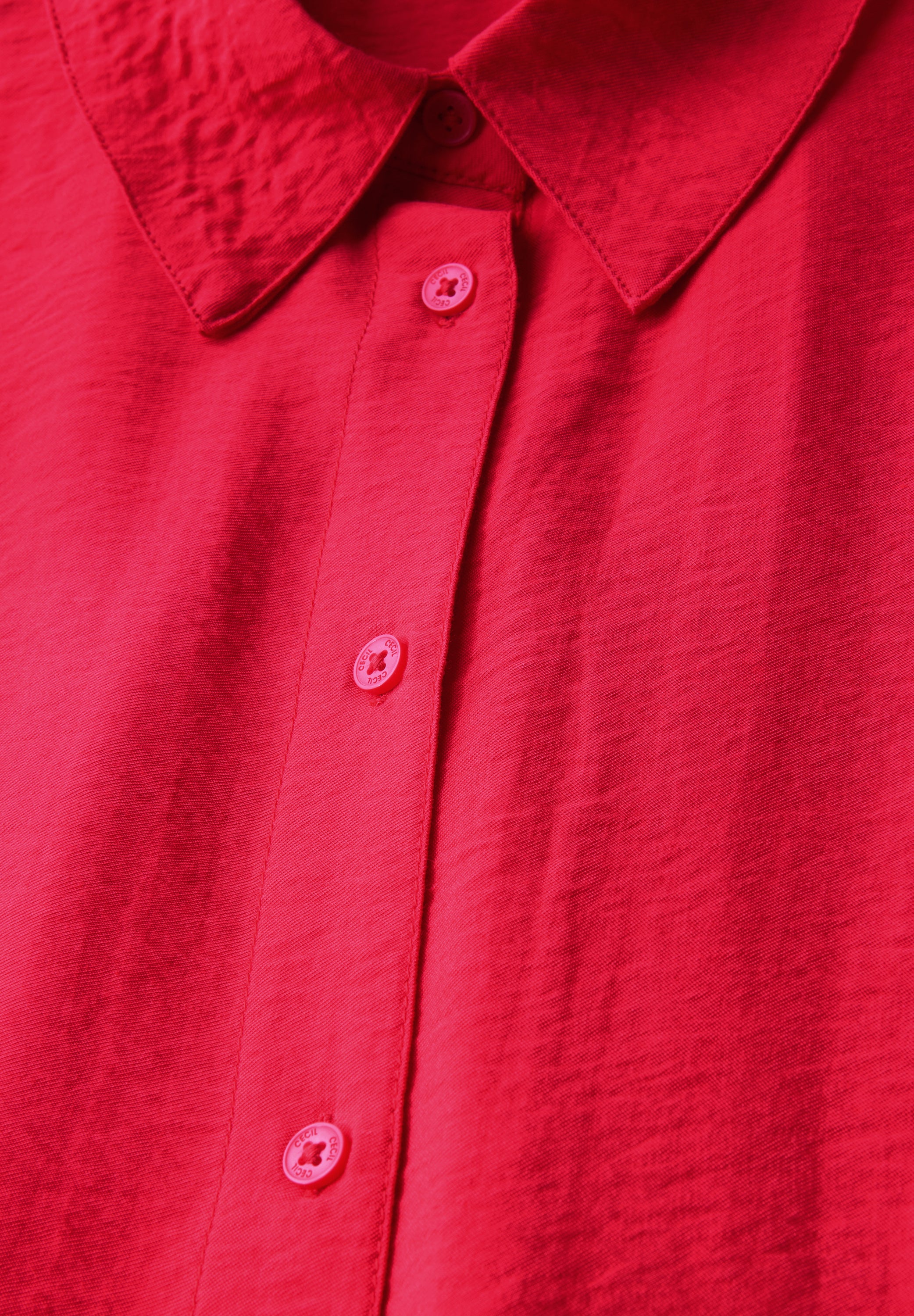 Hemdbluse mit Struktur