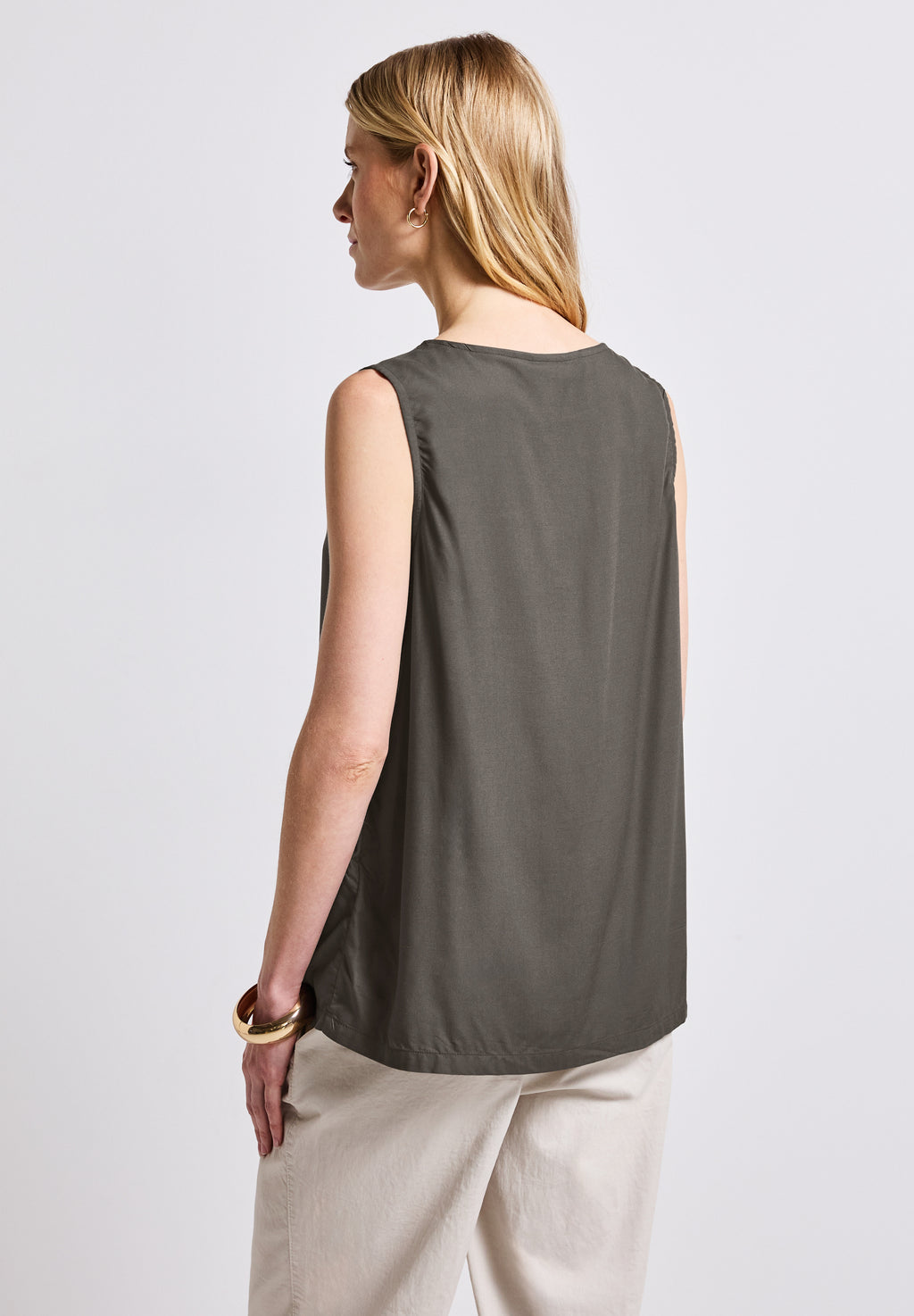 Blusentop mit Raffung