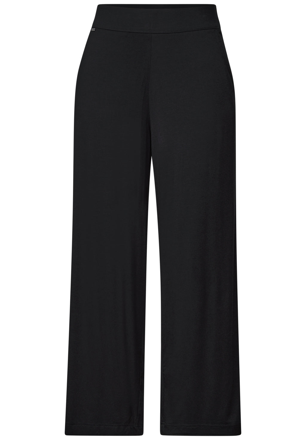 Wide Leg Jersey-Hose