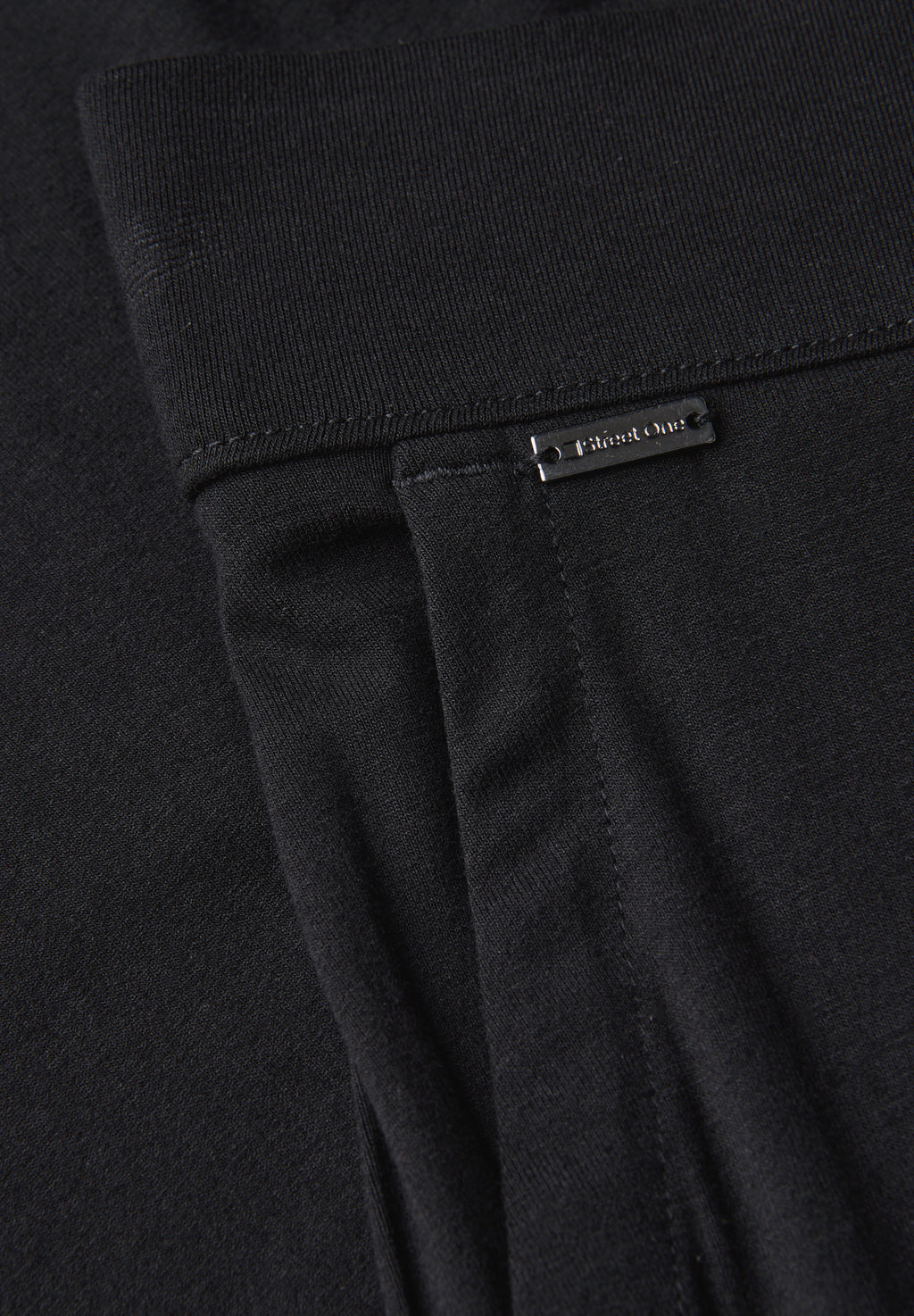 Wide Leg Jersey-Hose