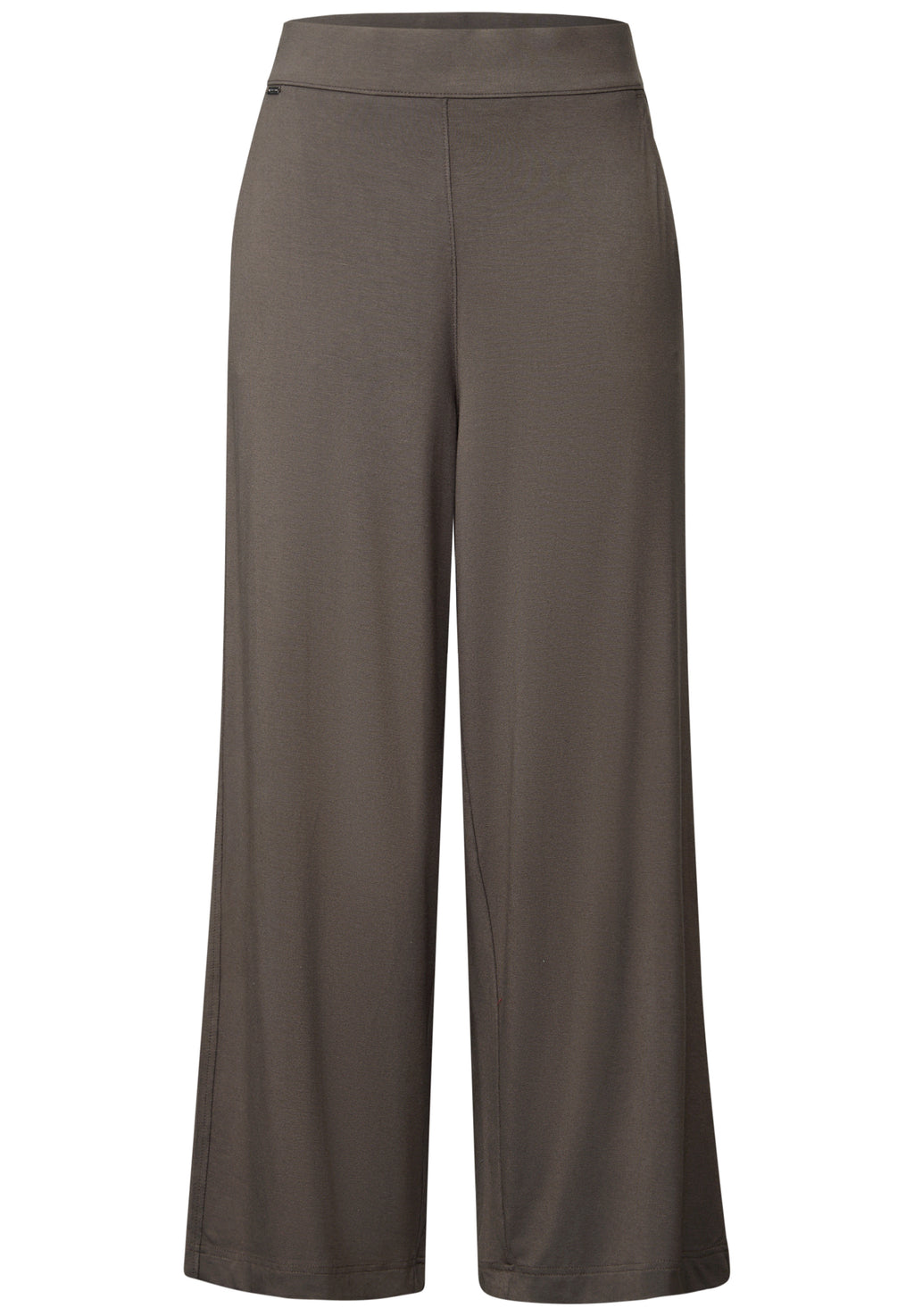 Wide Leg Jersey-Hose