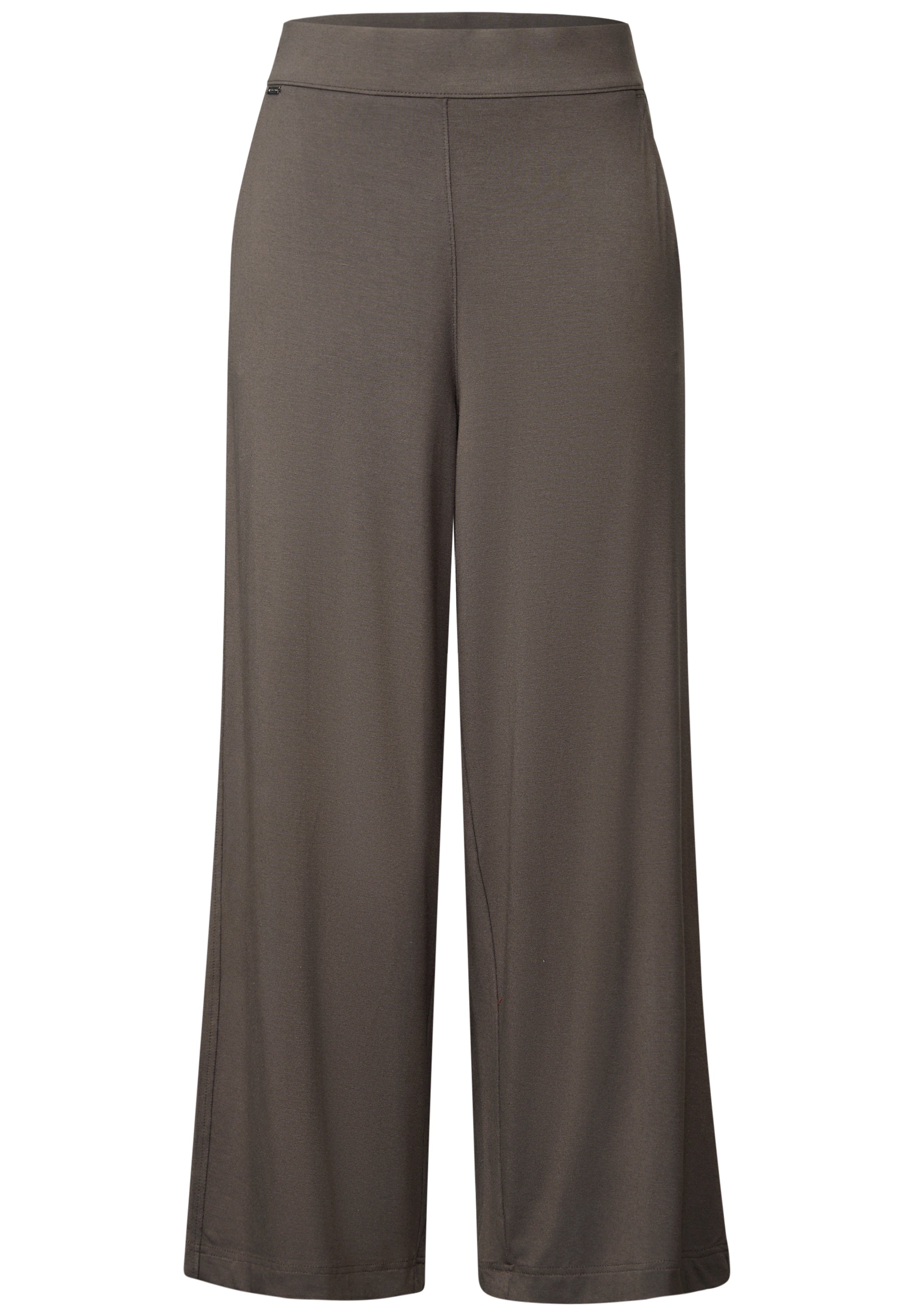 Wide Leg Jersey-Hose