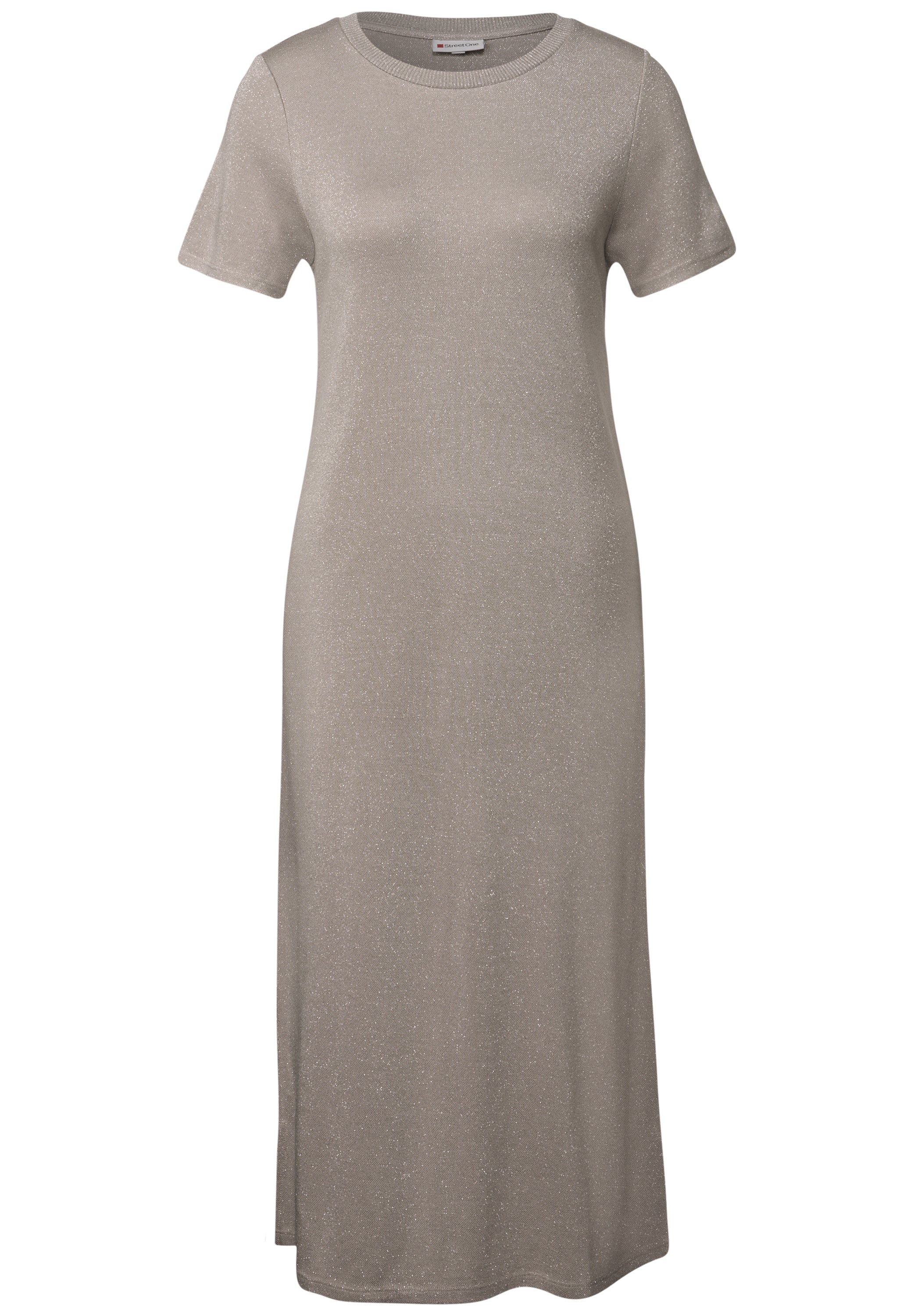 Glitzerndes T-Shirt Kleid