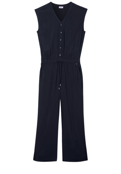 Jumpsuit in Unifarbe