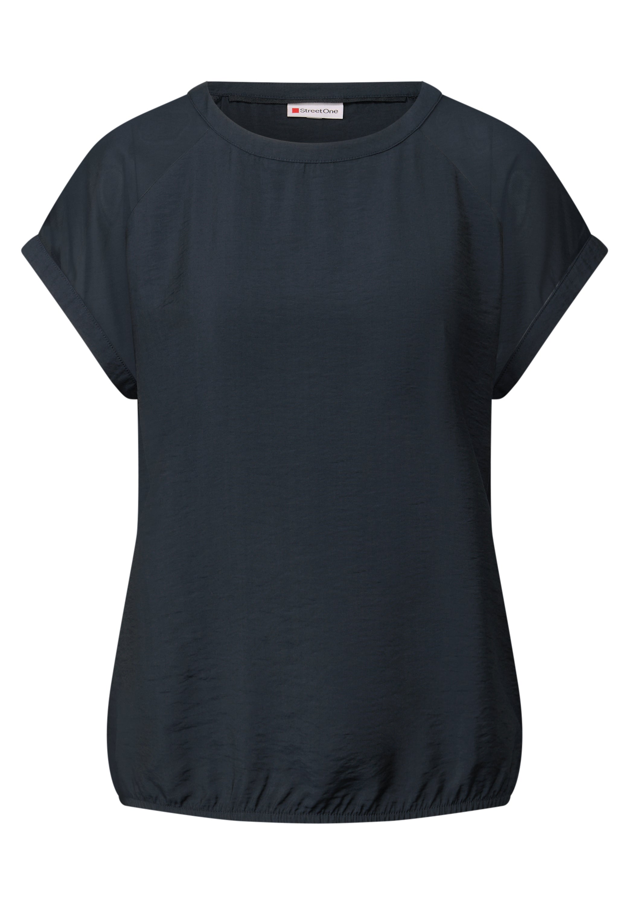 Blusenshirt mit Meshdetail