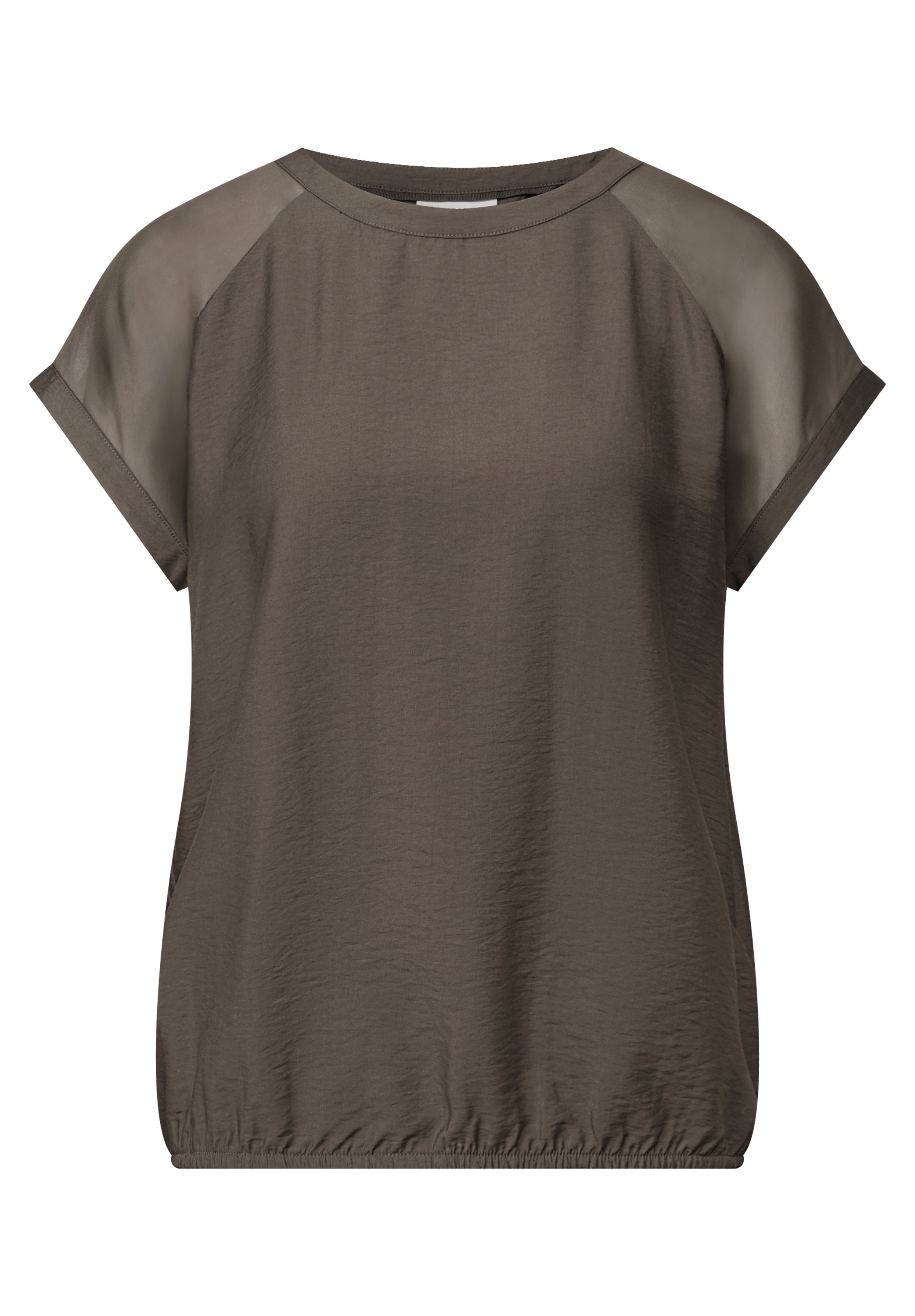 Blusenshirt mit Meshdetail