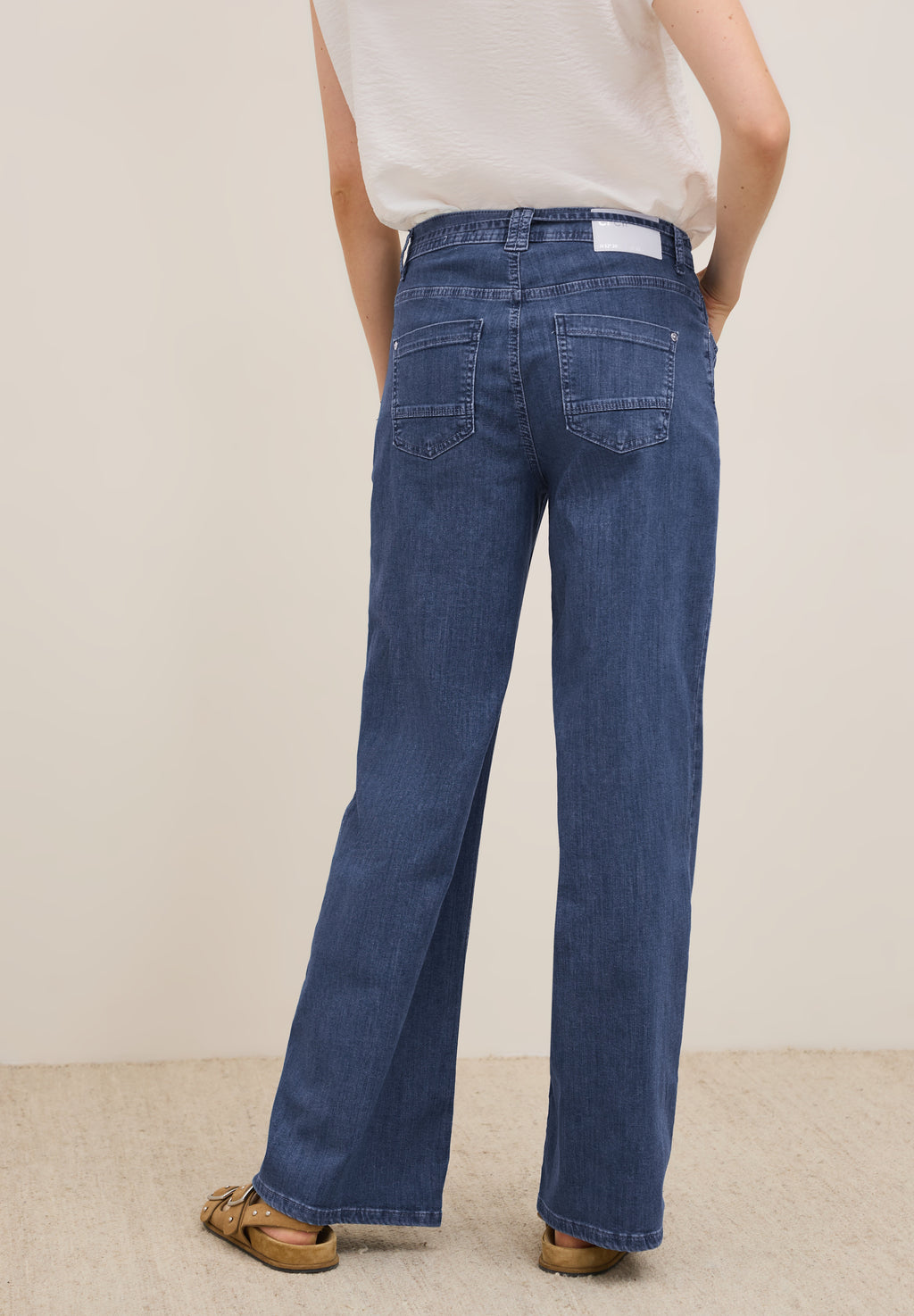 Flared Wide Leg Jeans