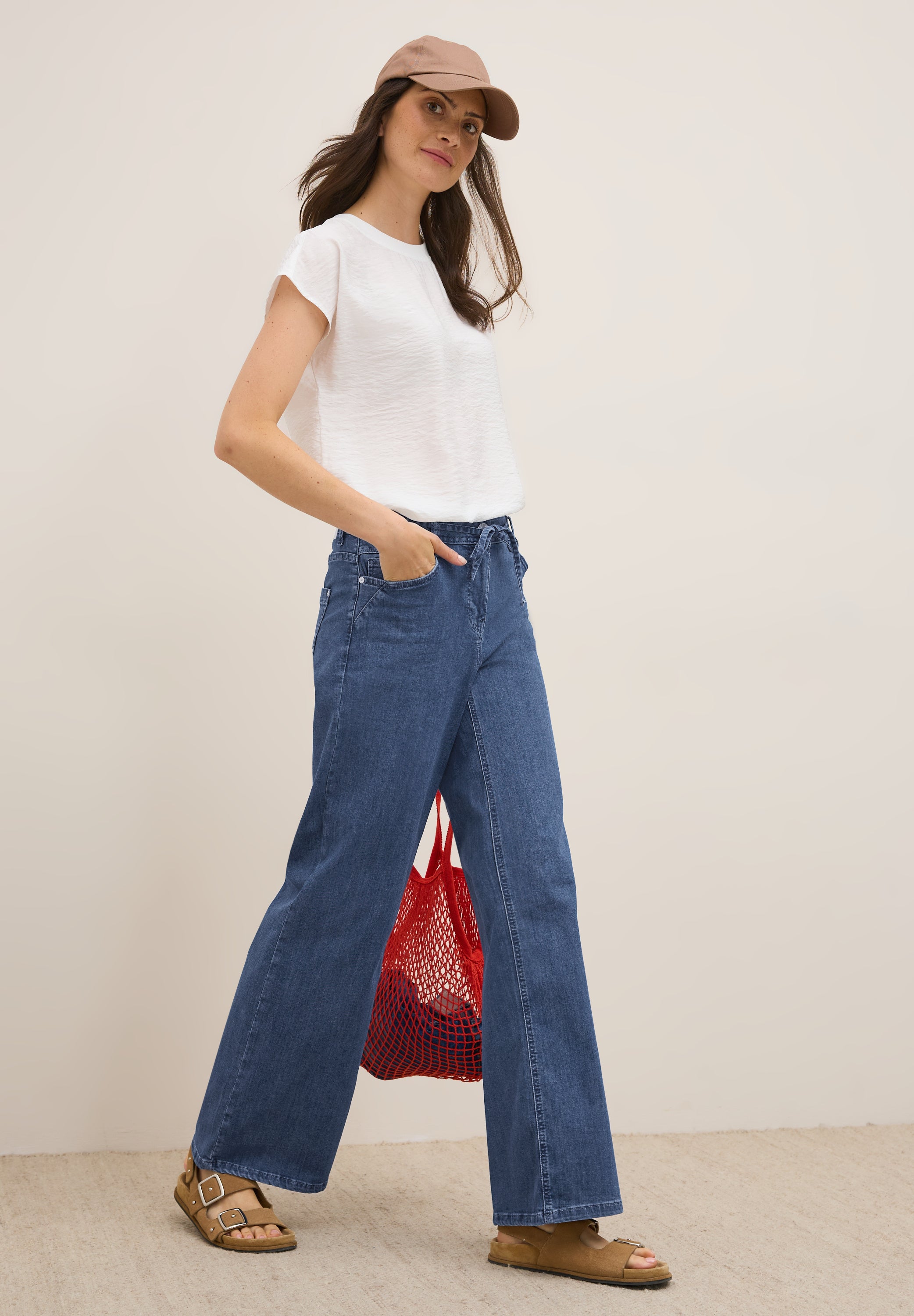 Flared Wide Leg Jeans