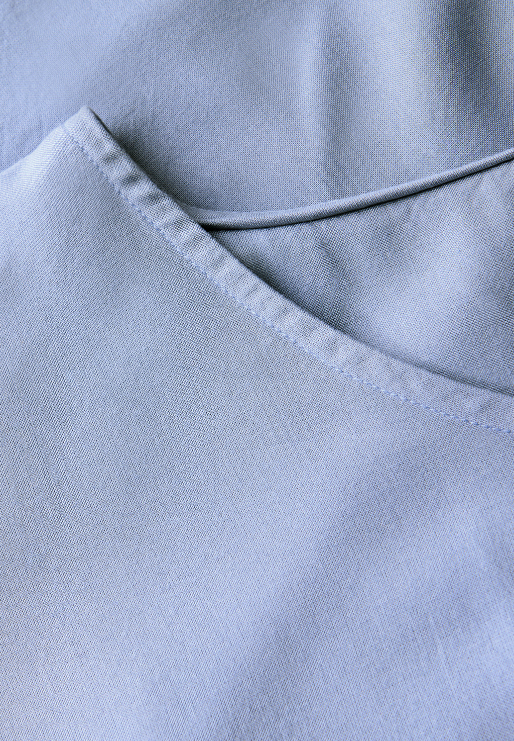 Blusenshirt in Unifarbe