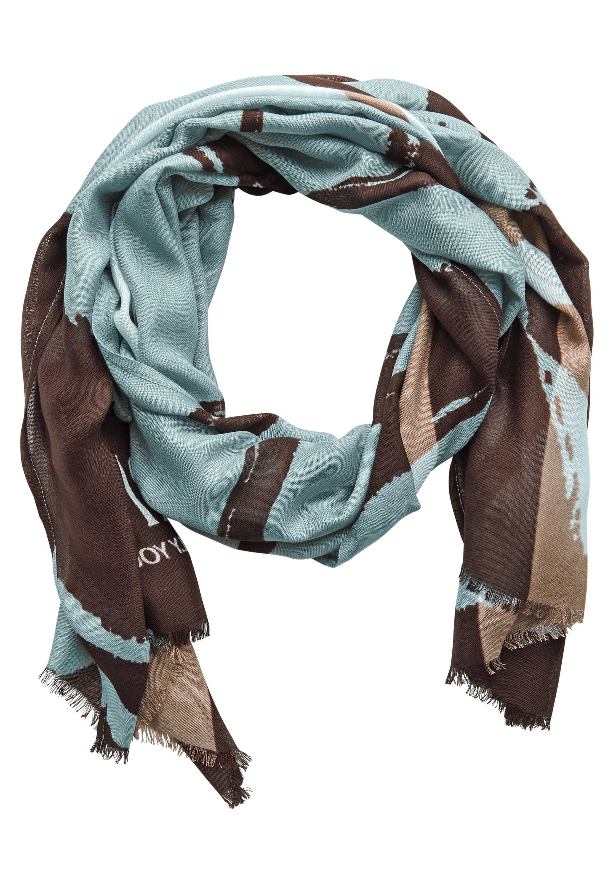 Leichter Schal mit Muster