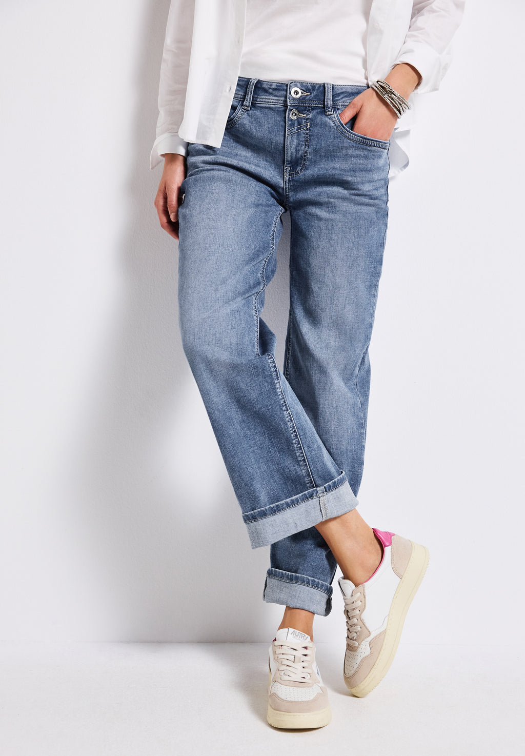 Straight Leg Jeans