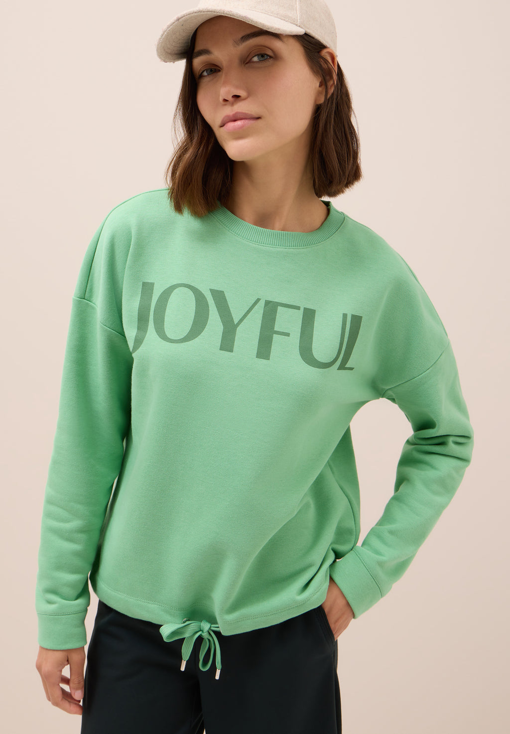 Sweatshirt mit Tunnelzug