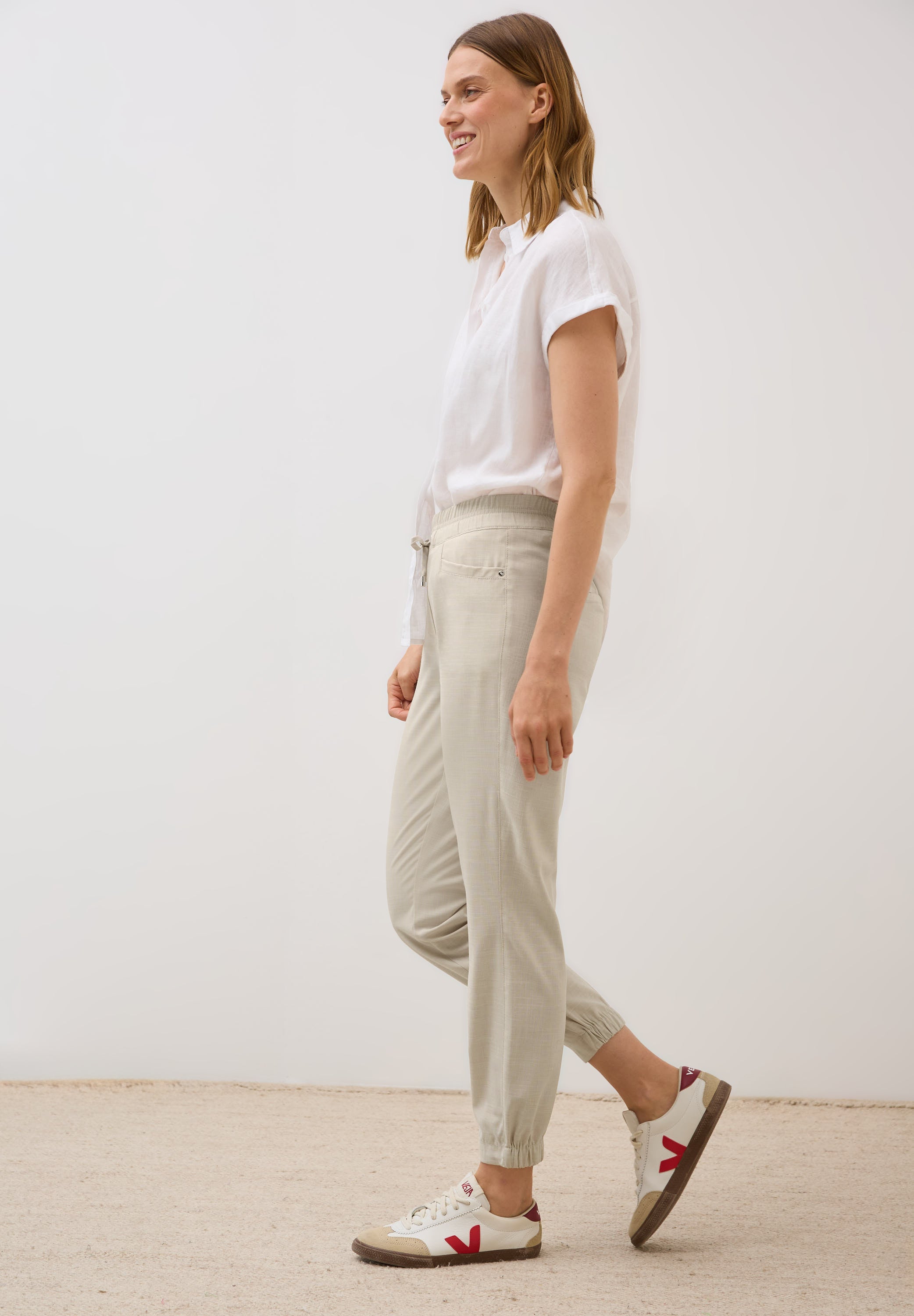 Loose Fit Melange Hose