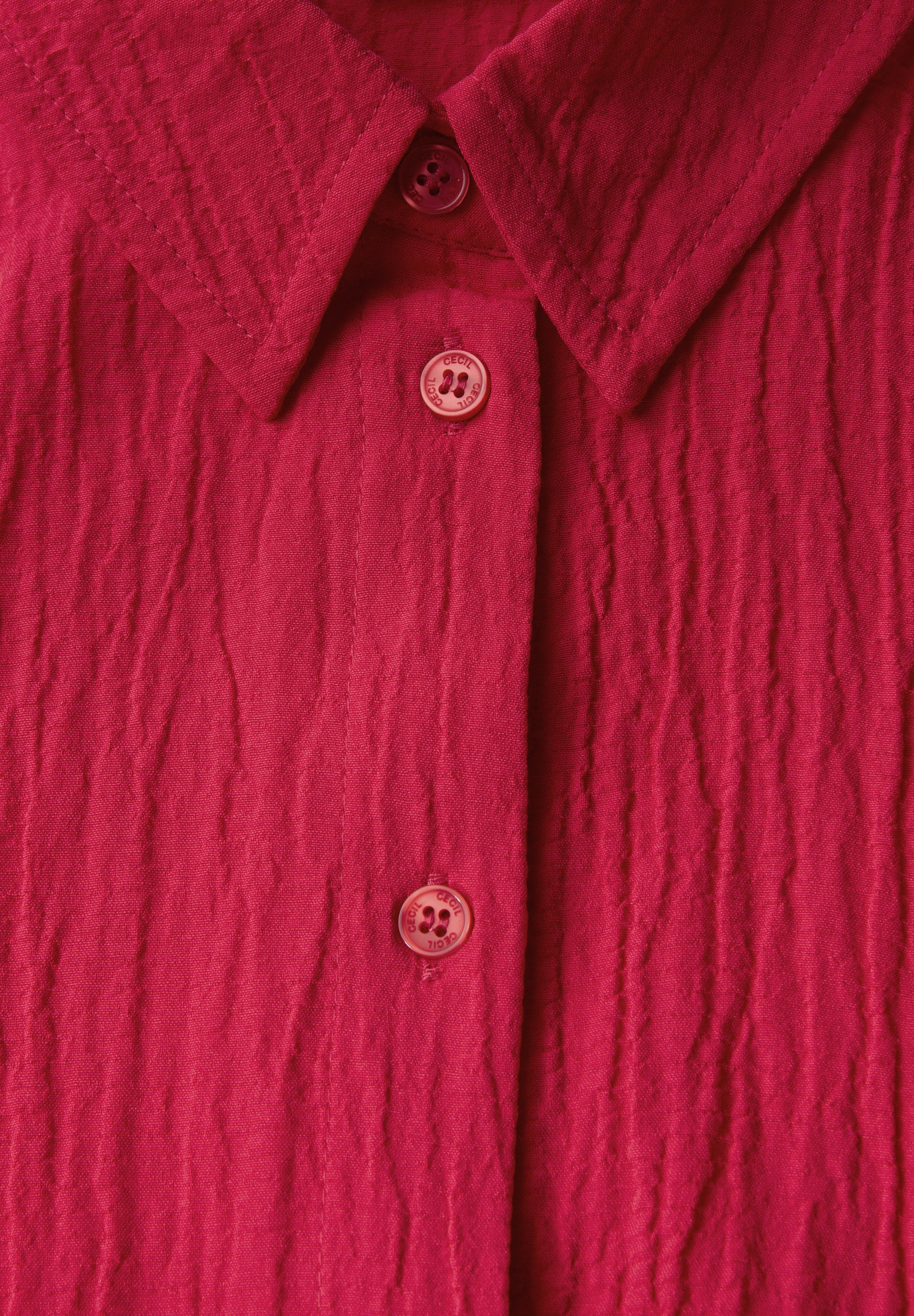 Hemdbluse mit Struktur