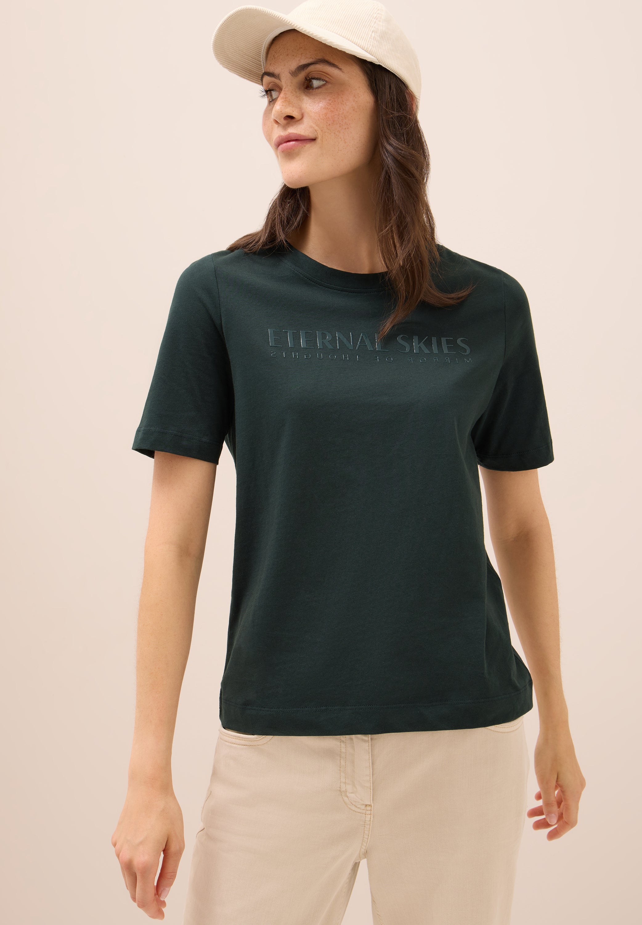 T-Shirt mit Wording Artwork