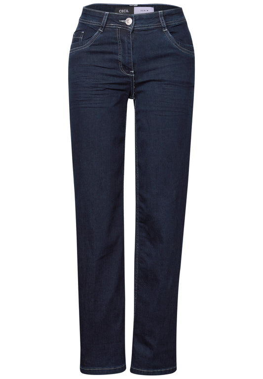 Rinsed Straight Leg Jeans