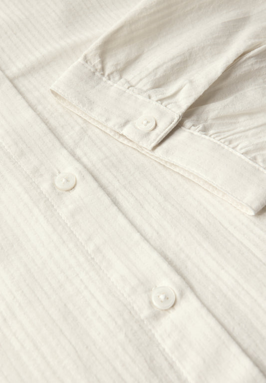 Bluse mit Streifenstruktur