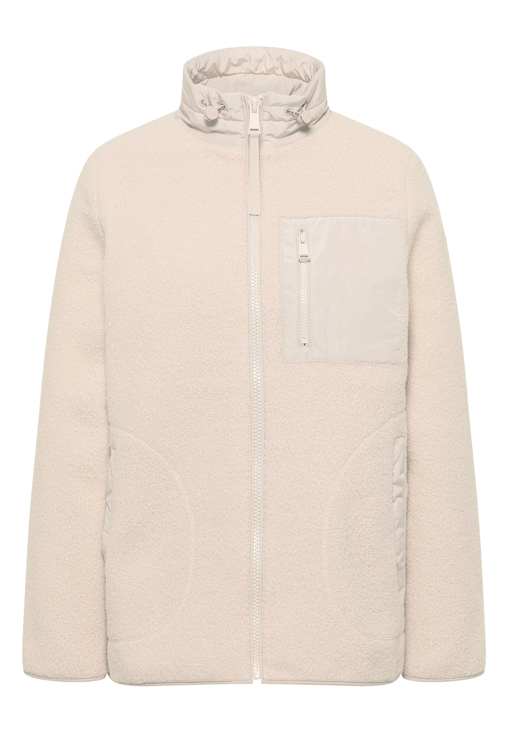 Teddy Jacke mit Details