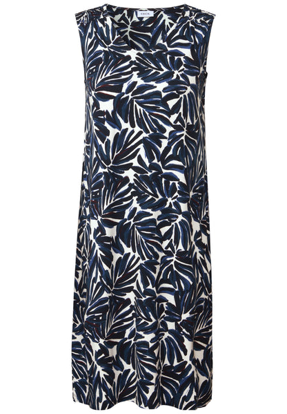 Gemustertes Jersey-Kleid