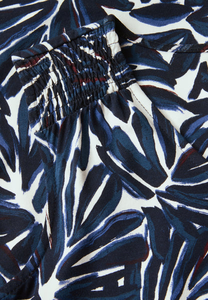 Gemustertes Jersey-Kleid