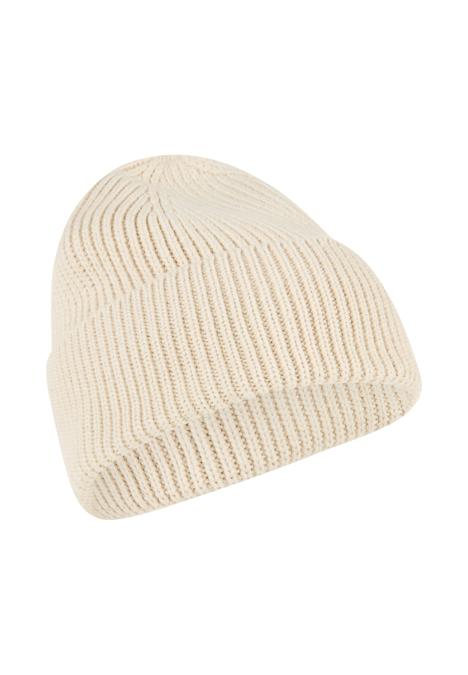 Beanie aus einem Baumwoll-Kaschmir Mix