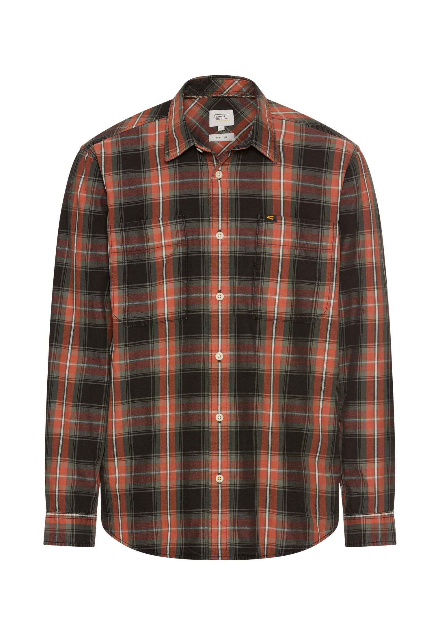 Langarmhemd mit Brusttaschen