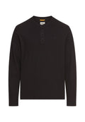 Henleyshirt aus reiner Baumwolle