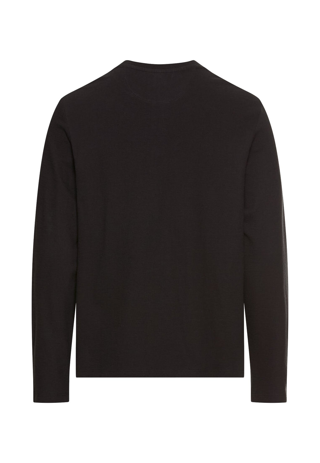 Henleyshirt aus reiner Baumwolle