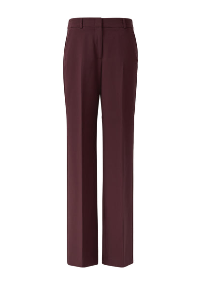 Wide-Leg-Hose aus Viskosemix
