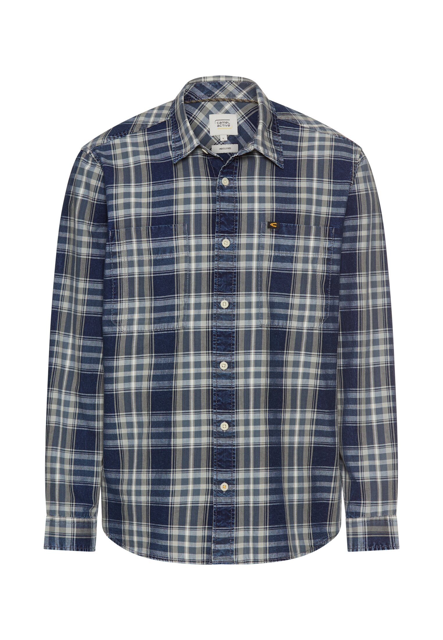 Langarmhemd mit Brusttaschen