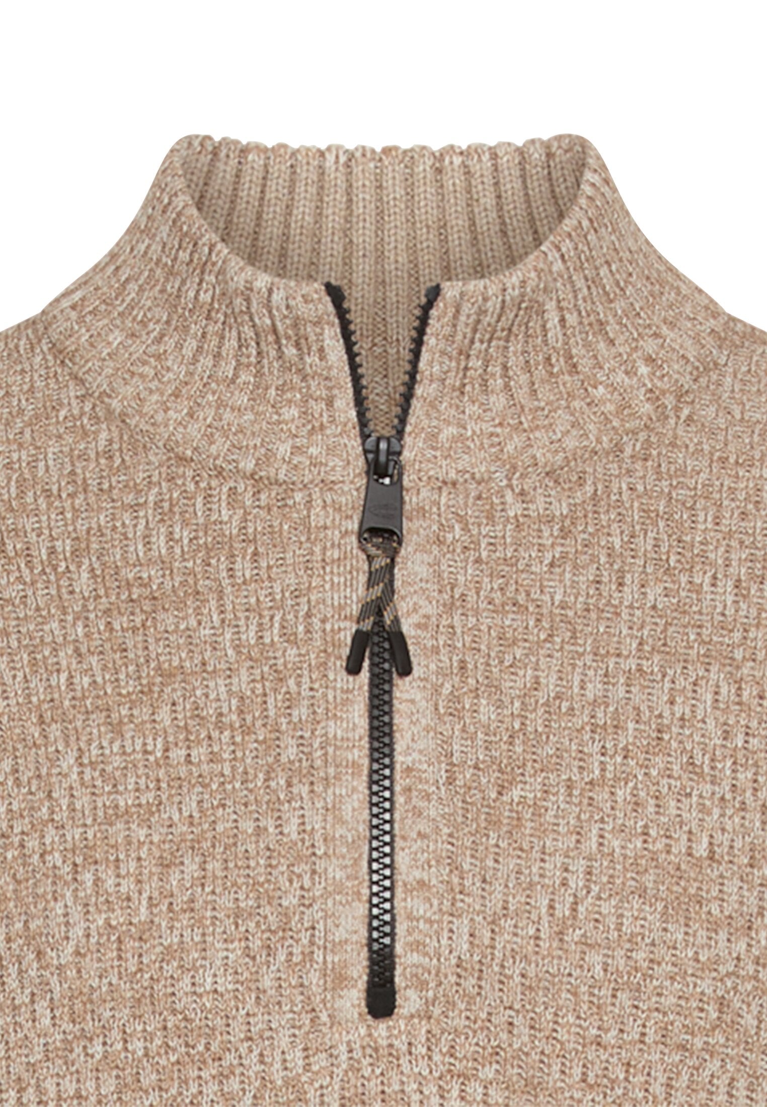 Strick-Troyer mit melierter Struktur