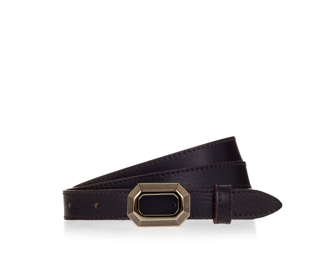 Ledergürtel | Dark Brown