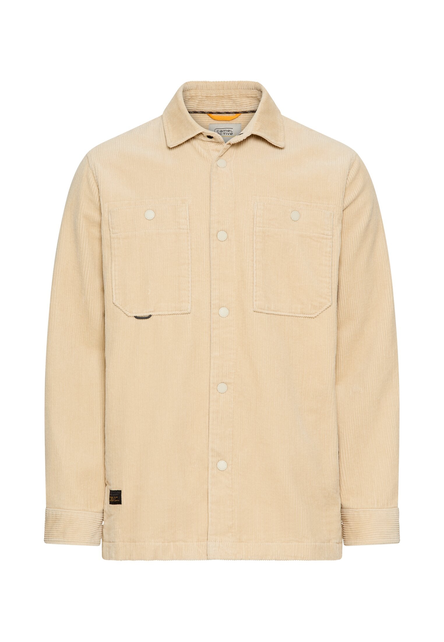 Cord Overshirt mit Druckknöpfen