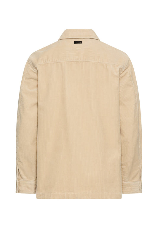 Cord Overshirt mit Druckknöpfen