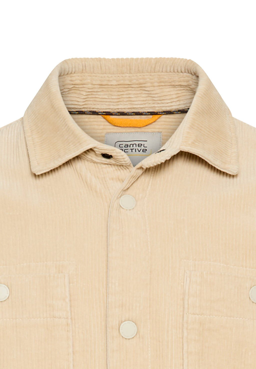 Cord Overshirt mit Druckknöpfen