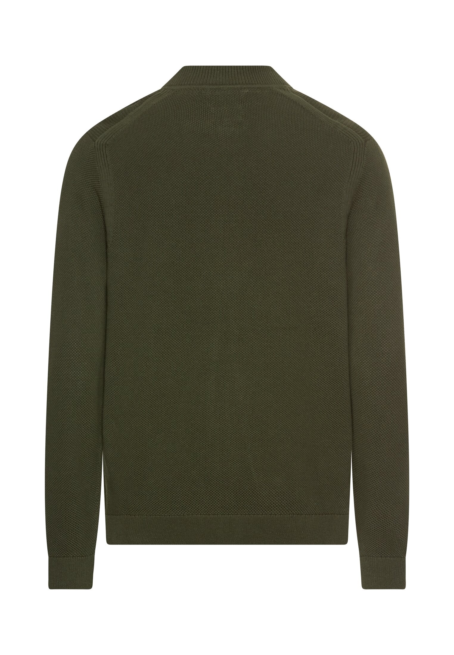 Strickjacke im Bomberstil