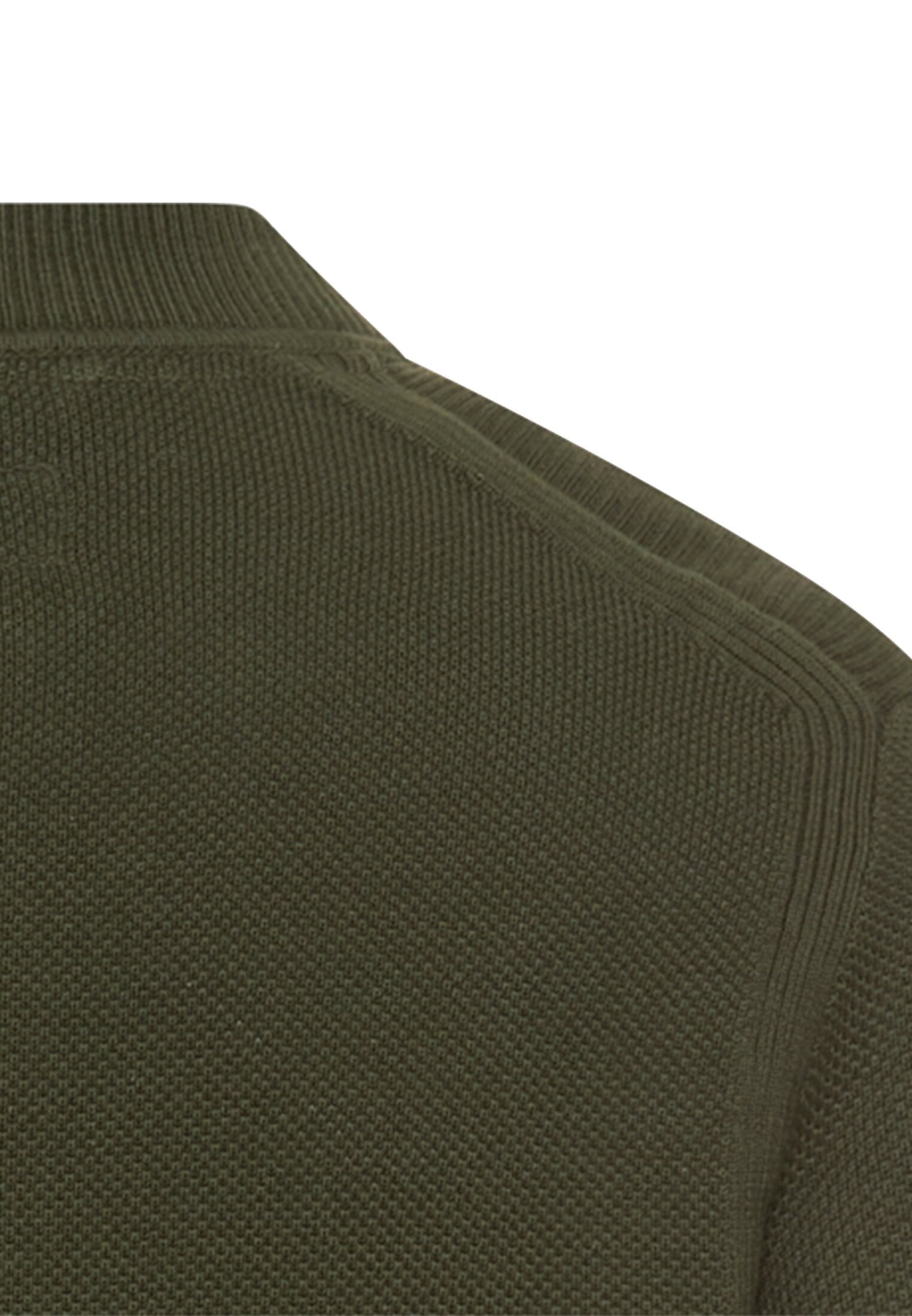 Strickjacke im Bomberstil