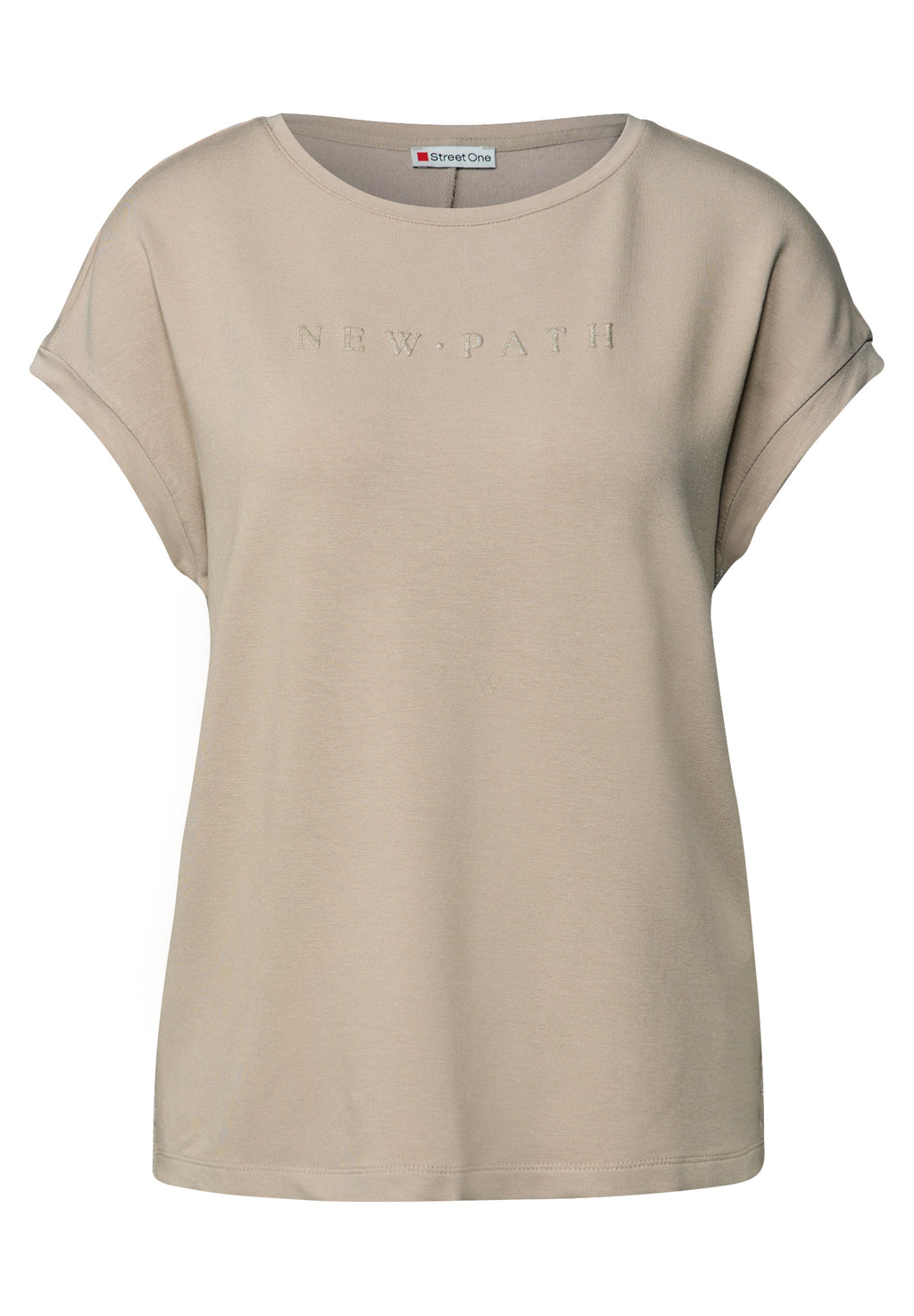 T-Shirt mit Glitzerdetails