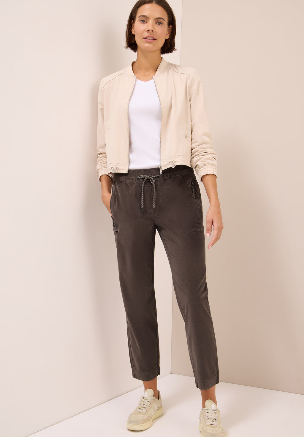 Cordhose im Casual Fit